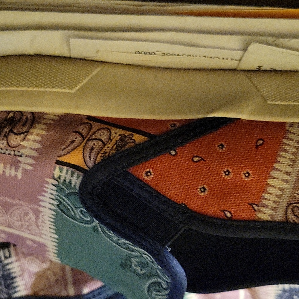 Men's canvas shoes.